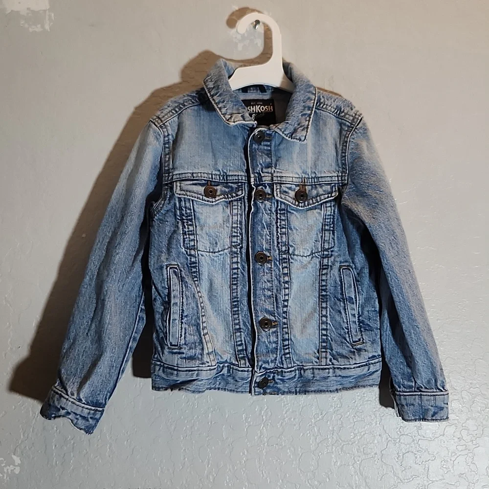 OSHKOSH B'GOSH Jran D3NIM Jacket W Snap Buttons  5/5A